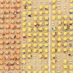 Adria 09 by Bernhard Lang - Aerial abstract photography, Italy's Adriatic coast