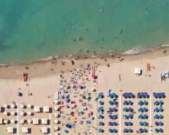 Versilia 09 (Toscana, Italia) por Bernhard Lang - Fotografía aérea de playa, mar