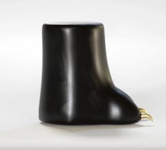 Bête noire by Marcelo Martin Burgos, sculptural stool and side table