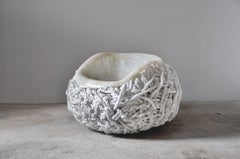 Meltdown, White Rope by T. Price, Contemporary Sculptural Chair, Limited Edition