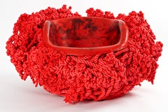 Meltdown, Red Rope by T. Price, Contemporary Sculptural Chair, Limited Edition