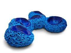 Meltdown, 5-Seater Blue by Tom Price - Contemporary Sculptural Bench