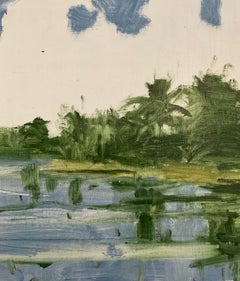 10/02/2023, 14.06h by Calo Carratalá - Small waterscape painting, Africa