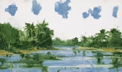 10/02/2023, 14.06h by Calo Carratalá - Small waterscape painting, Africa