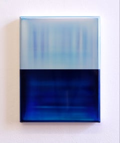 Estudio de pintura contrapuntística (1/25), de James Lumsden - Arte abstracto, azul