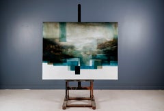 Travelling Without Moving V by Joachim van der Vlugt - Semi-abstract painting