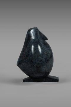 Coco by Marie Louise Sorbac - Animal Bronze Sculpture, Bird