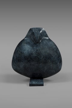 Coco by Marie Louise Sorbac - Animal Bronze Sculpture, Bird