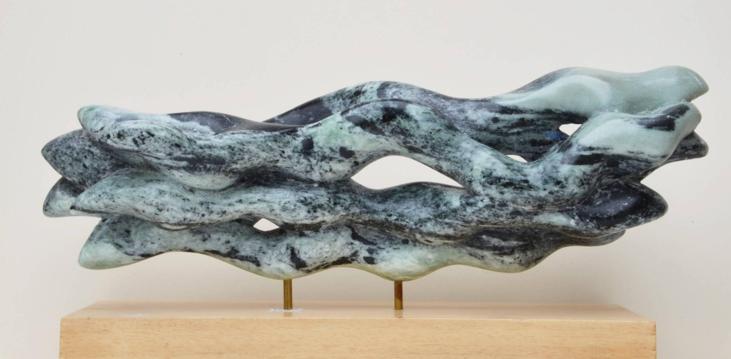 Wave II by Yann Guillon - Contemporary Soapstone Sculpture