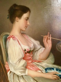 Girl Blowing Bubbles A Portrait