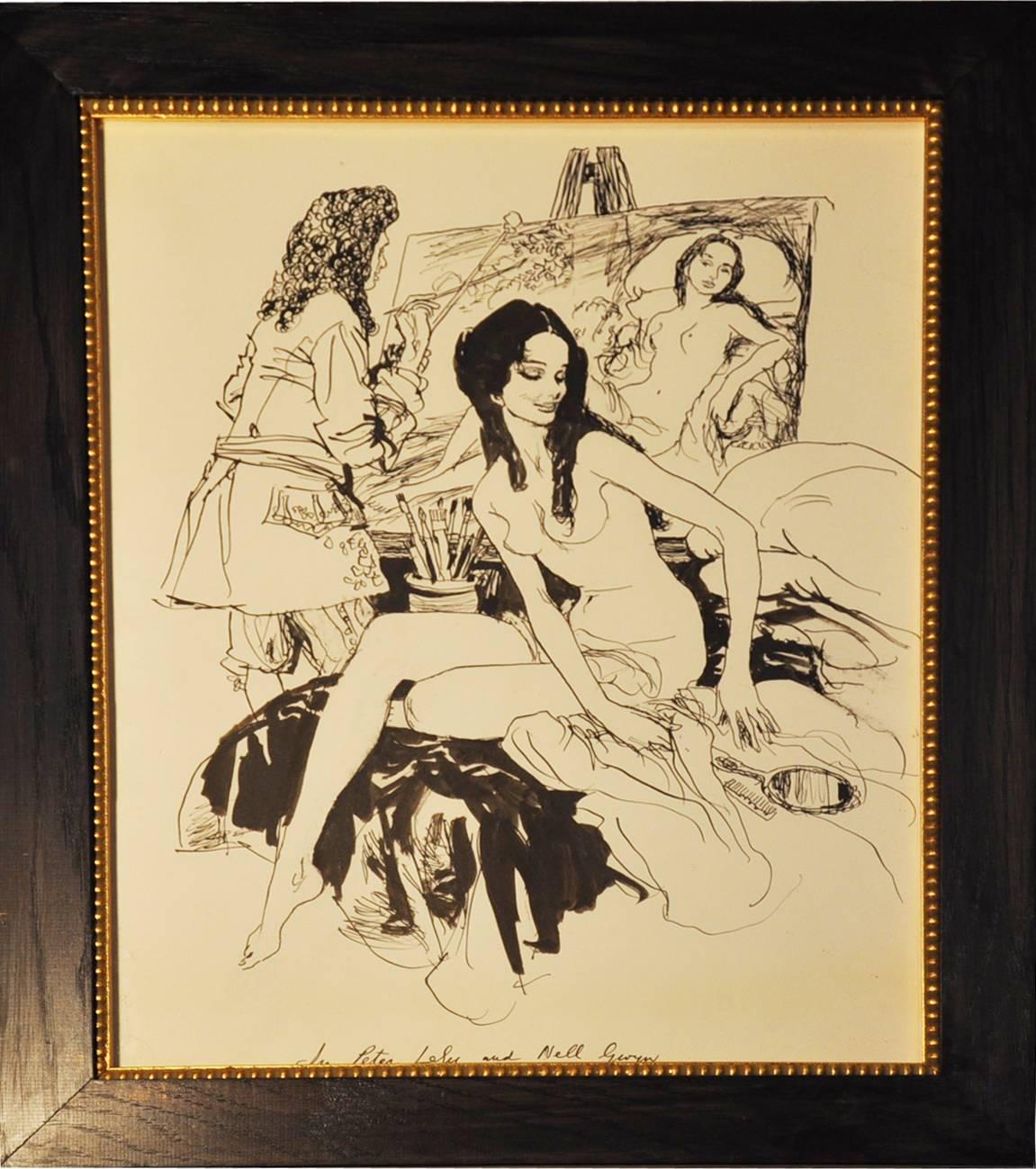 Scuola Playboy, 20° secolo
Gli artisti e le loro muse: Tiziano e Violante; Sir Peter Lely e Nell Gwyn; Francois Boucher e Louise O'Murphy; Hogarth, Nell Robinson e il carlino dell'artista, Trump; Eugene Delacroix e Laure Dolton; Edouard Manet e