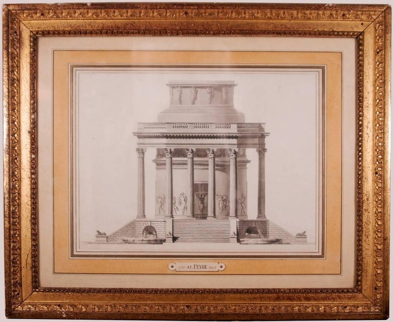 AntoineFrançois Peyre Project of octagonal building attr. to Antoine