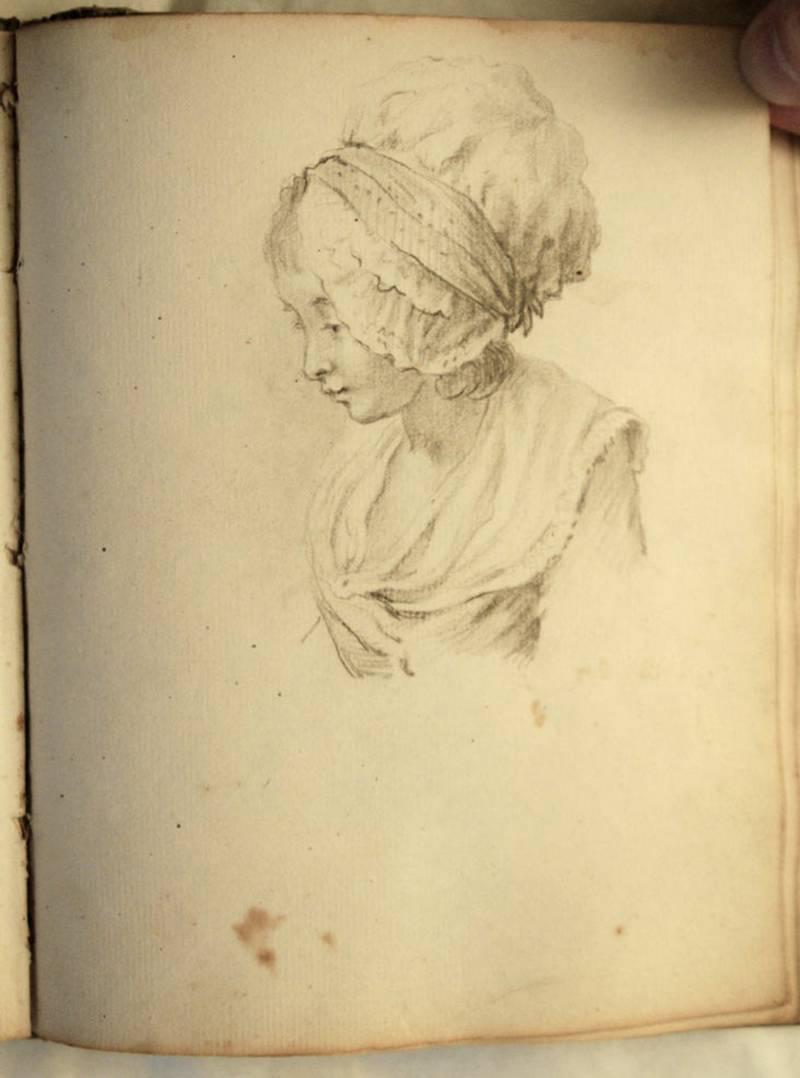 Quaderno di schizzi anonimo della metà del XVIII secolo in vendita 4
