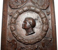 French Renaissance Wood Panels, circa 1550