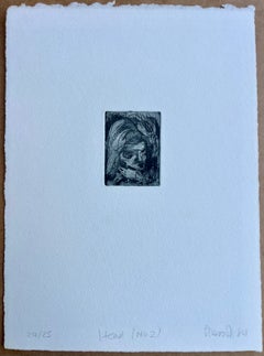 Tête n° 2 — Estampes, gravures, art figuratif de Leon Kossoff