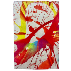 Untitled -- Unique, Acrylic, Abstract Art by Damien Hirst