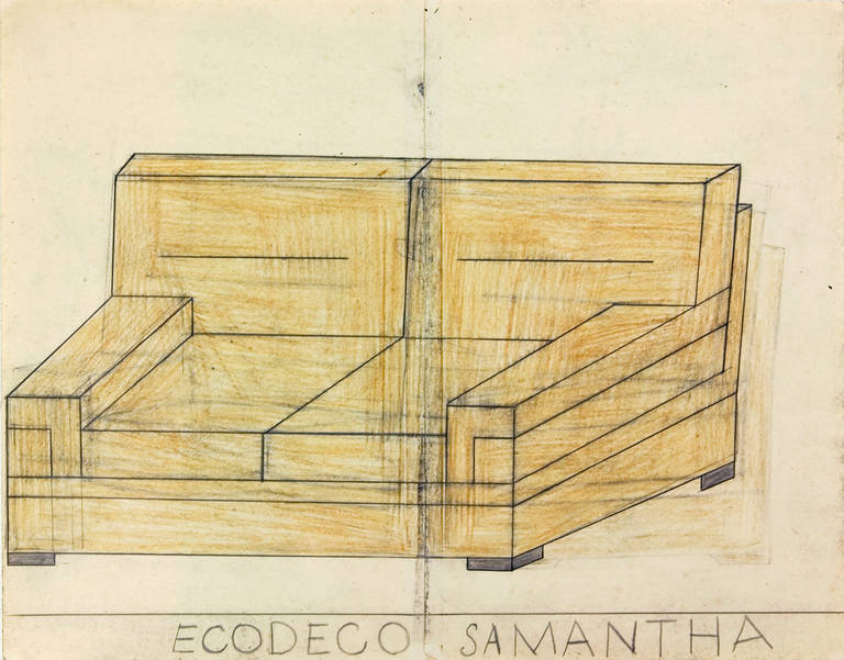 Ecodeco Samantha - Art by Philippe Weisbecker