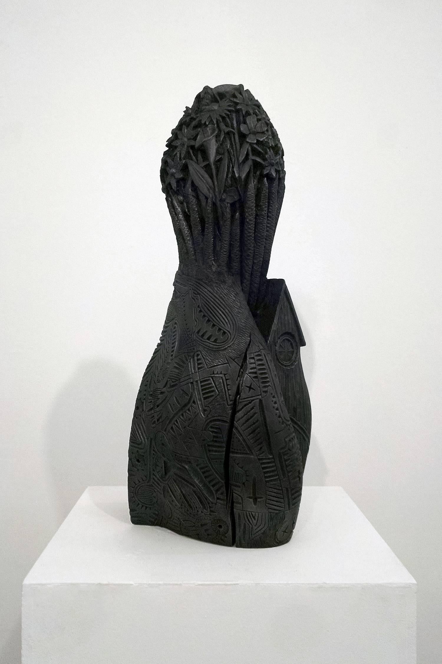 Aaron Spangler Figurative Sculpture - Untitled