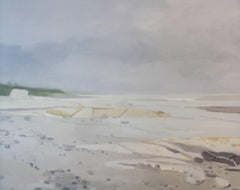 Kejimkujik Beach, landscape oil painting on canvas