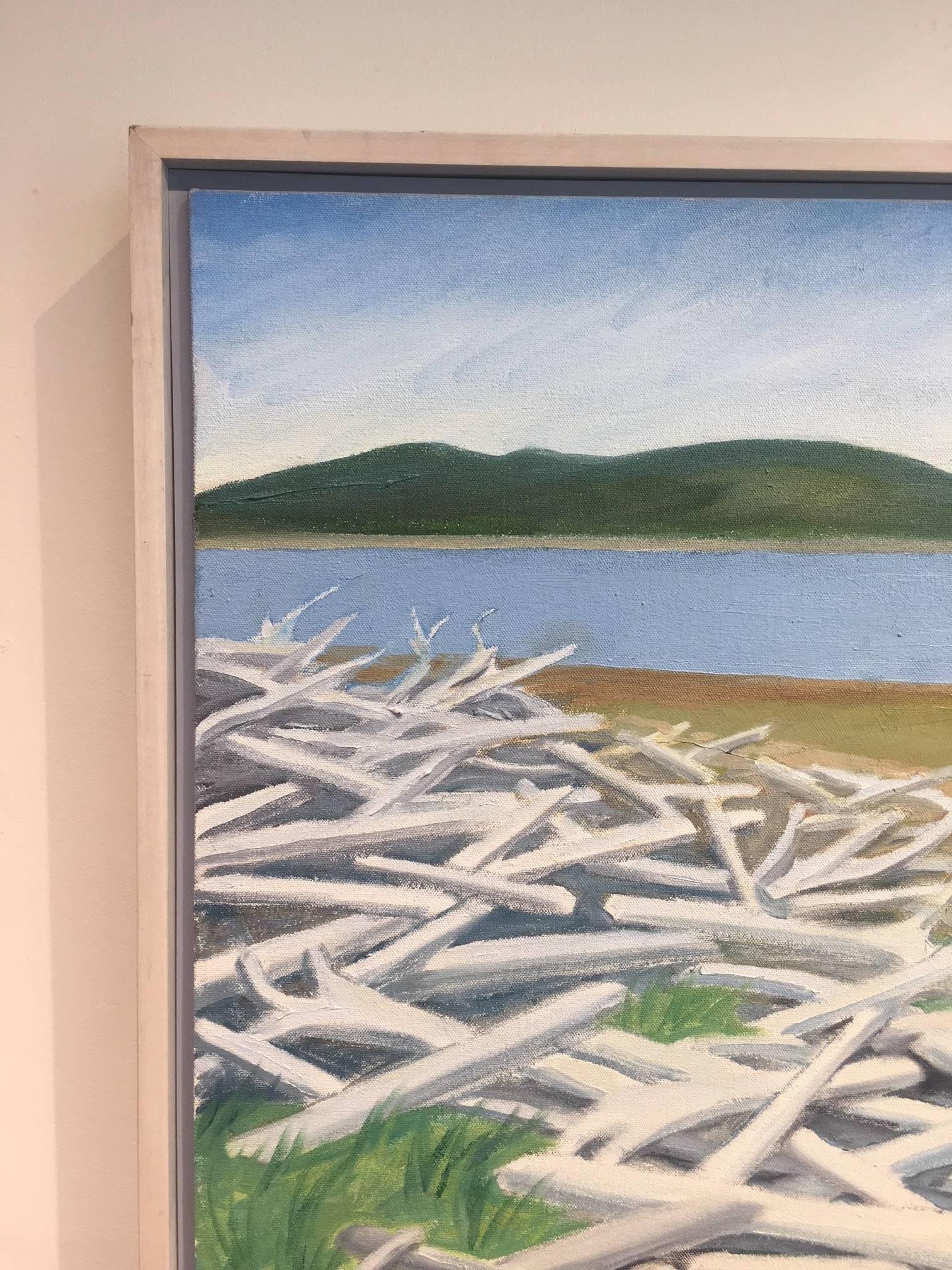 Studio 21 has a selection of paintings from Doris McCarthy’s time spent in Atlantic Canada. This landscape oil painting comes directly from the estate.

Doris McCarthy was one of the leading and most affectionately regarded female Canadian painters