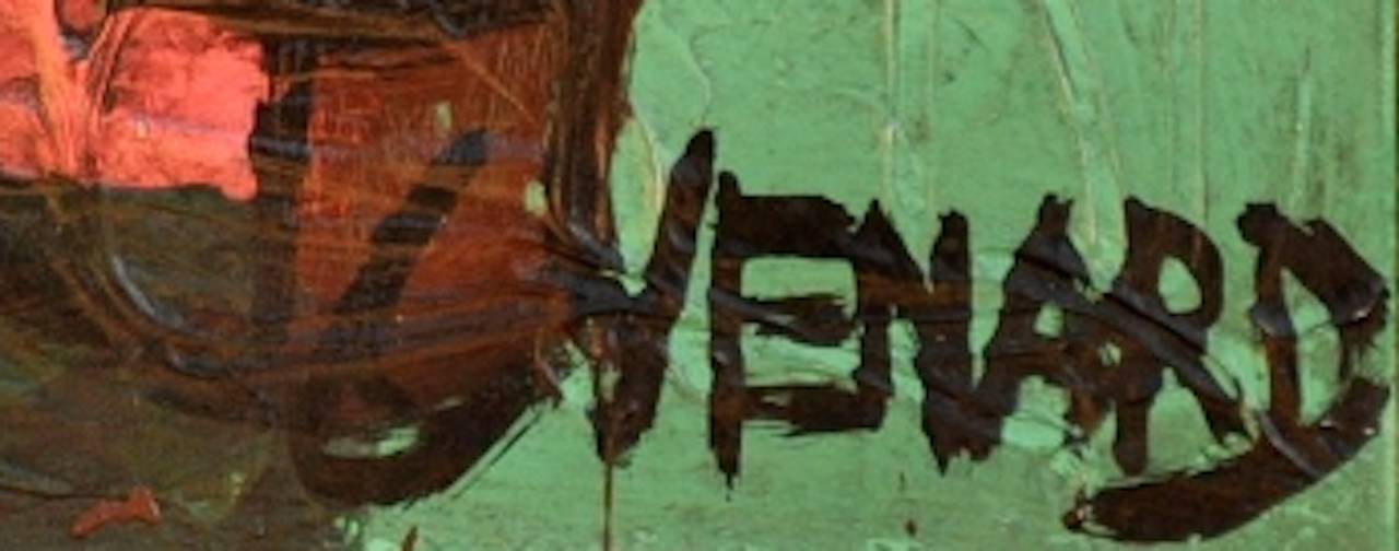 Claude Venard est né en 1913 dans une famille de commerçants de Bourgogne. À l'âge de 17 ans, il commence à suivre des cours du soir de peinture à l'École des Arts Appliqués. Cependant, après six années d'études consciencieuses, il est contraint,