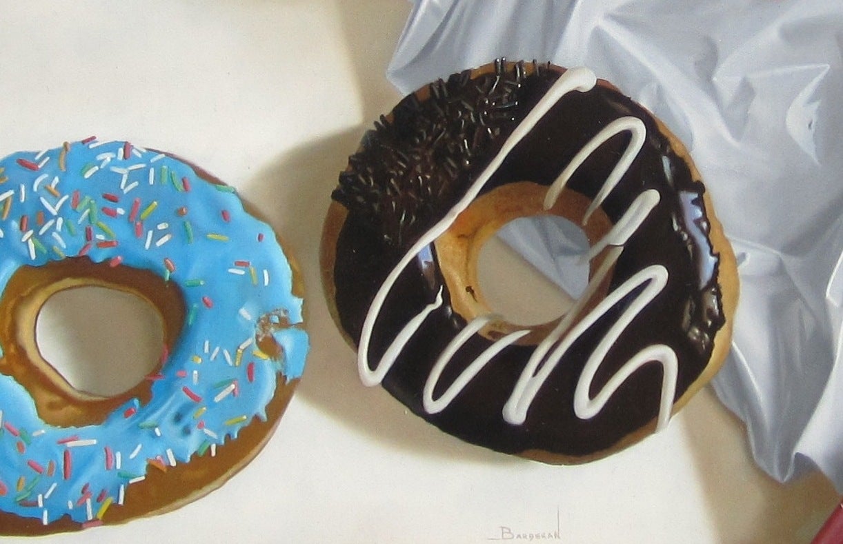 Still Life with Donut by Jose Antonio Diaz Barberan 2
