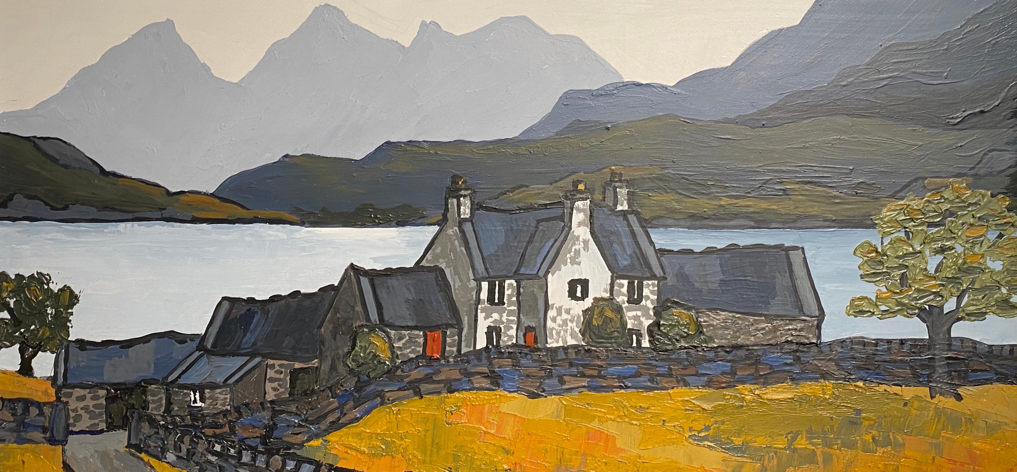 David Barnes 'Snowdonia Farm' Contemporary Welsh