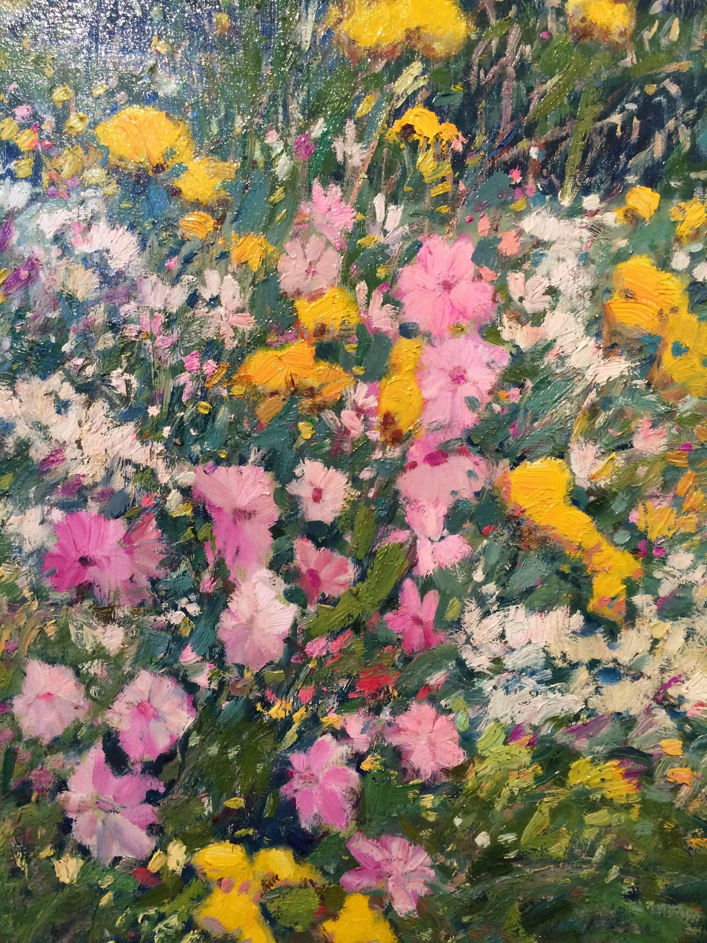 Spring View  - Painting by Rosa Canto
