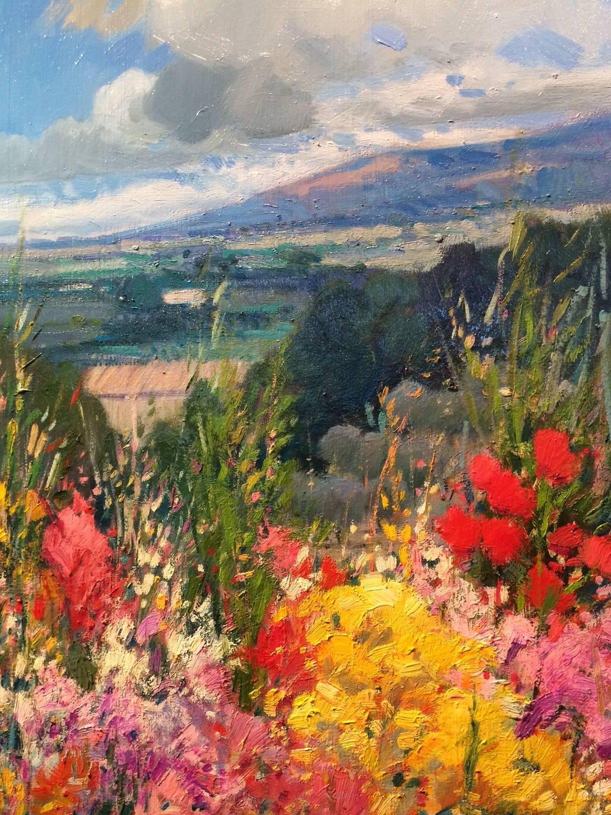 Summer View - Painting by Rosa Canto