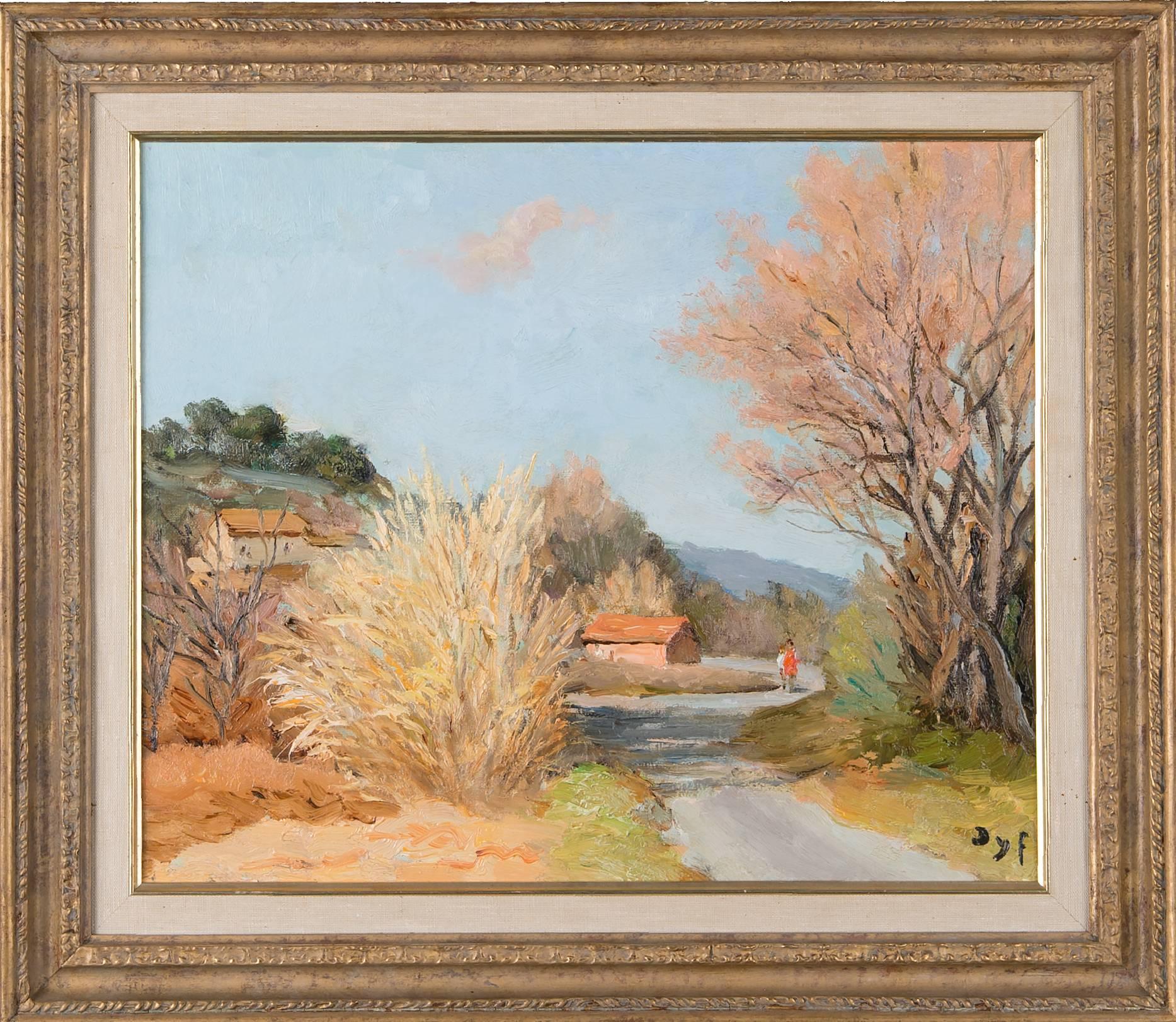 Afternoon Provence - Painting by Marcel Dyf