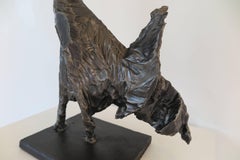 Winged Walking Figure, Steel Sculpture