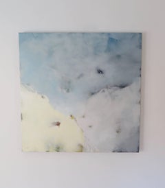 Into the All, Abstract Encaustic Painting