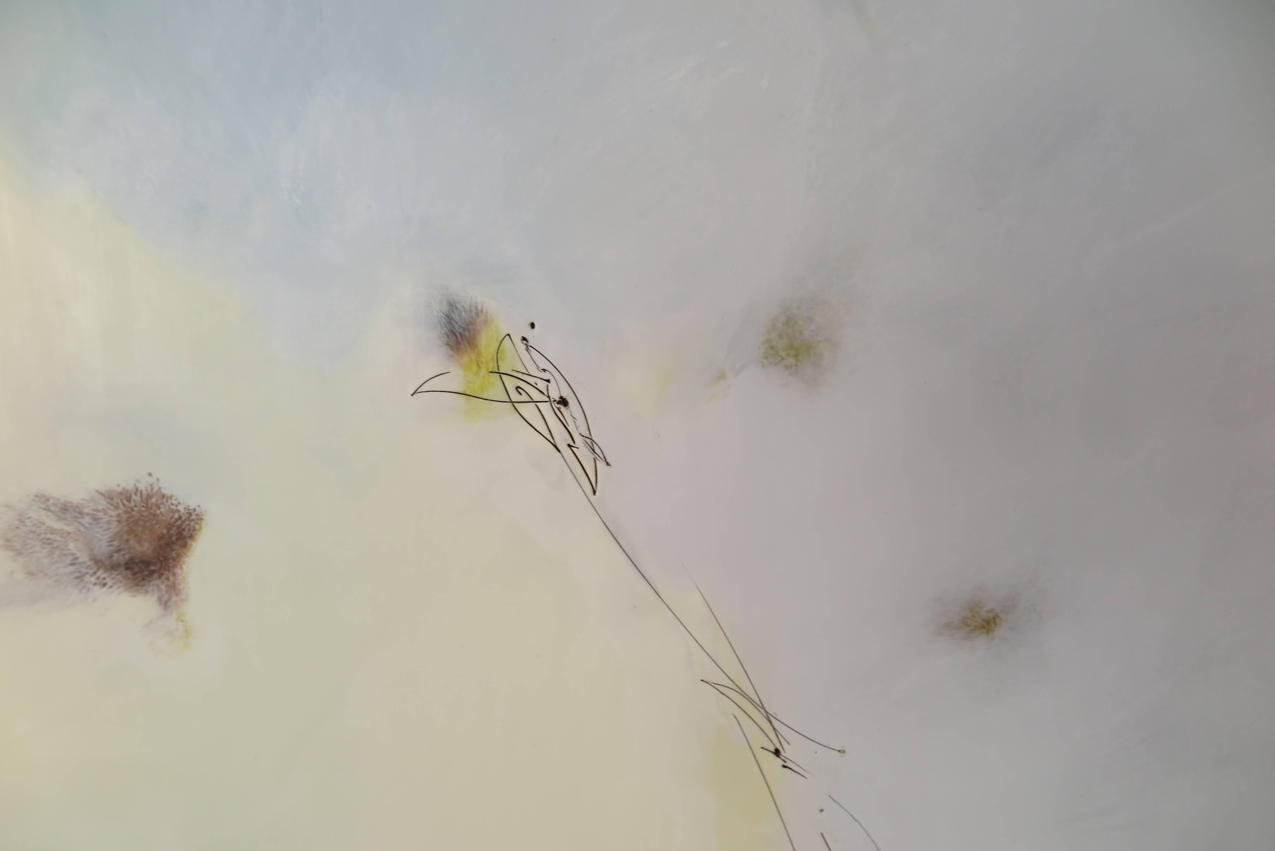 Into the All, Abstract Encaustic Painting For Sale 4