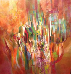 Flamenco, Oil Painting