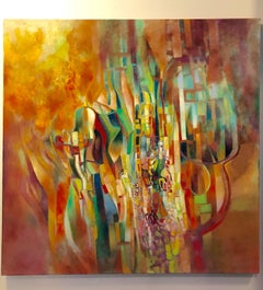 Flamenco, Oil Painting