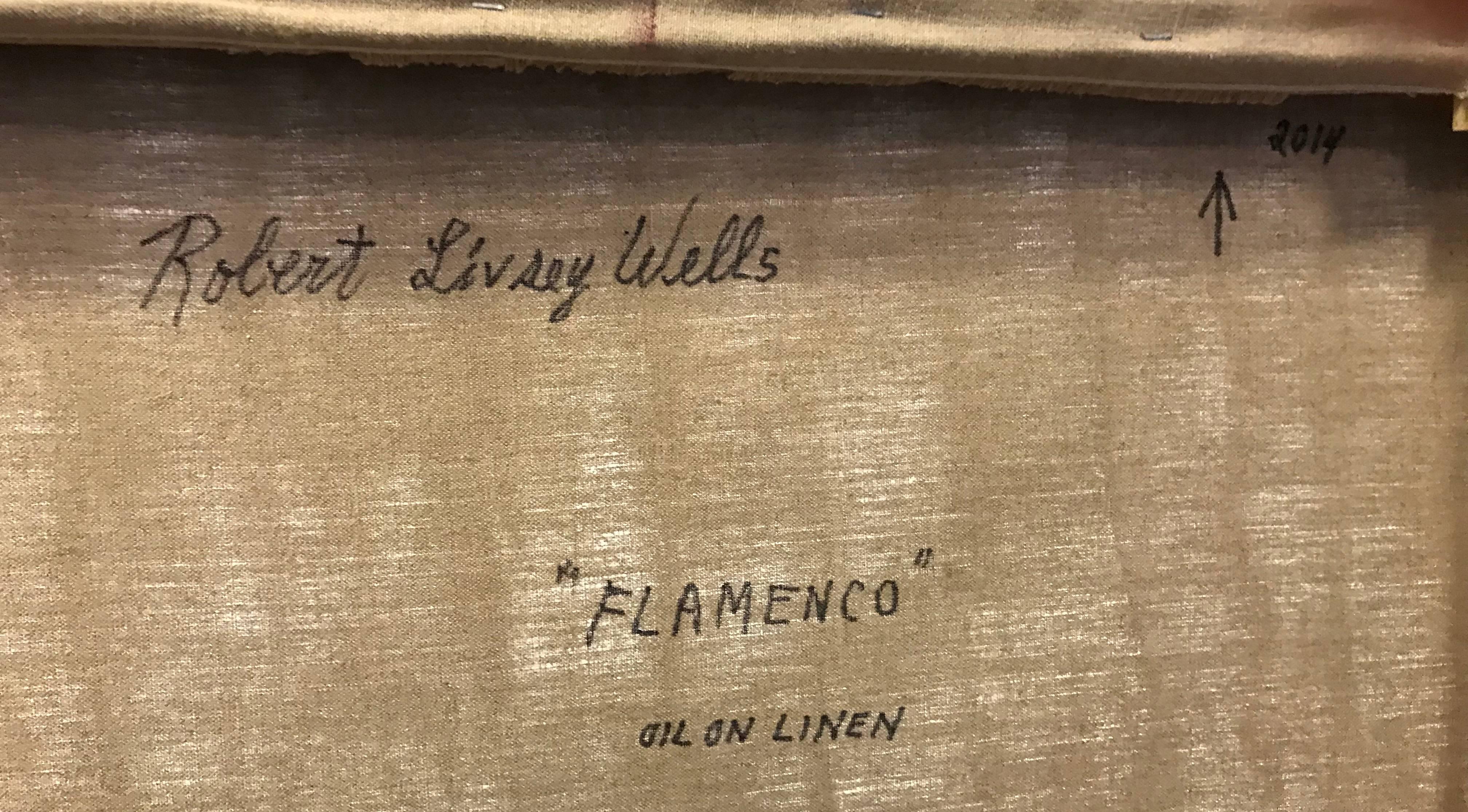 Flamenco, Ölgemälde im Angebot 1