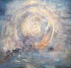 Beacon, Oil and Mixed Media Painting