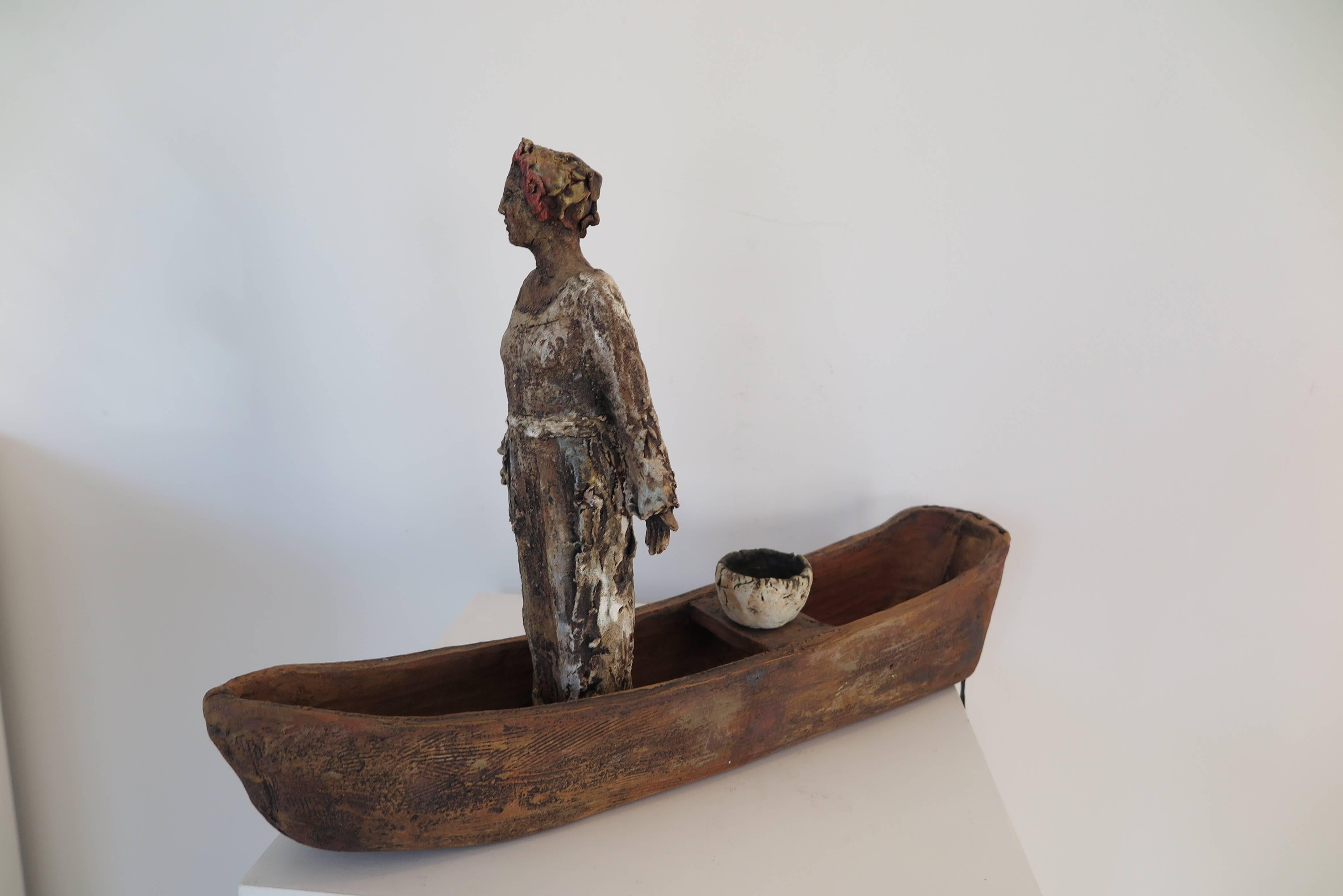 What We Carry, Clay Sculpture For Sale 4