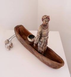 What We Carry, Clay Sculpture