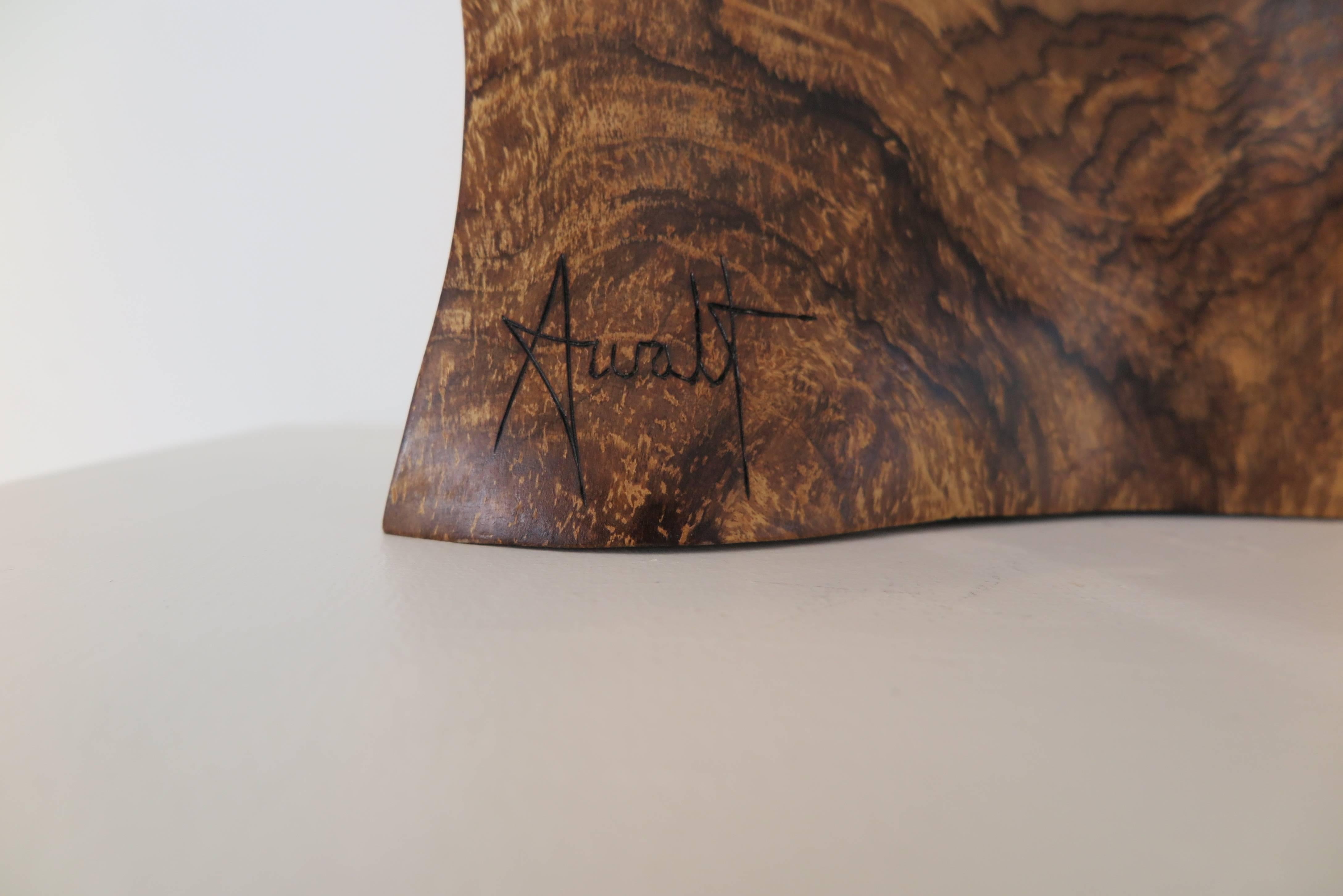 Albina, Figurative Wood Sculpture For Sale 1
