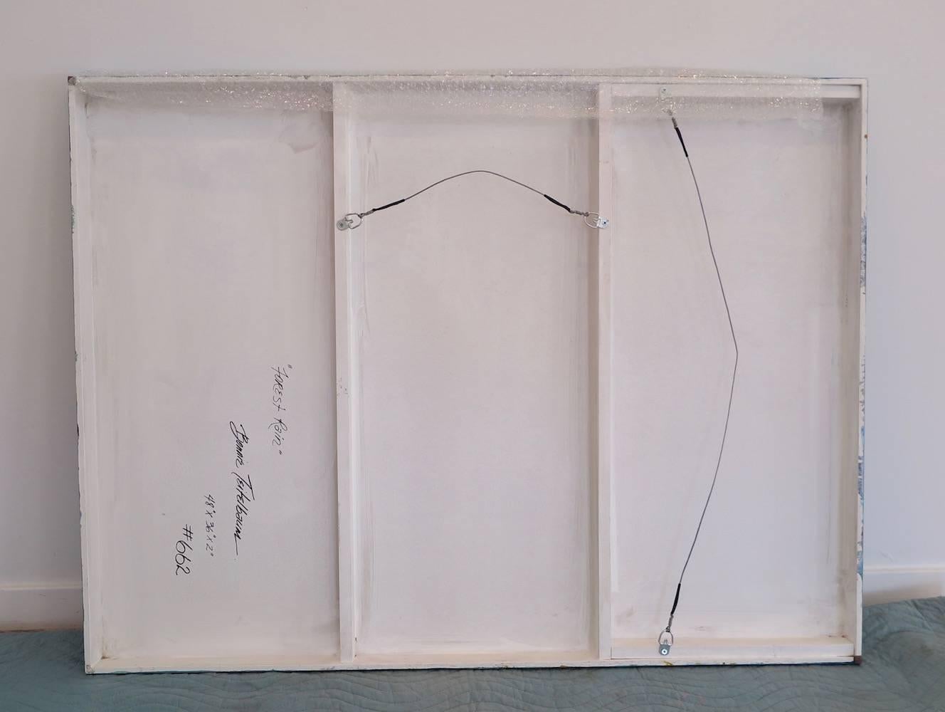 Forest Rain, Abstract Painting For Sale 2