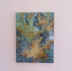 Forest Rain, Abstract Painting