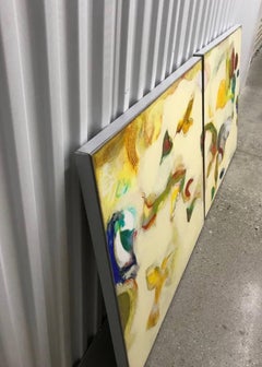 Humming, Acrylic on Canvas Painting