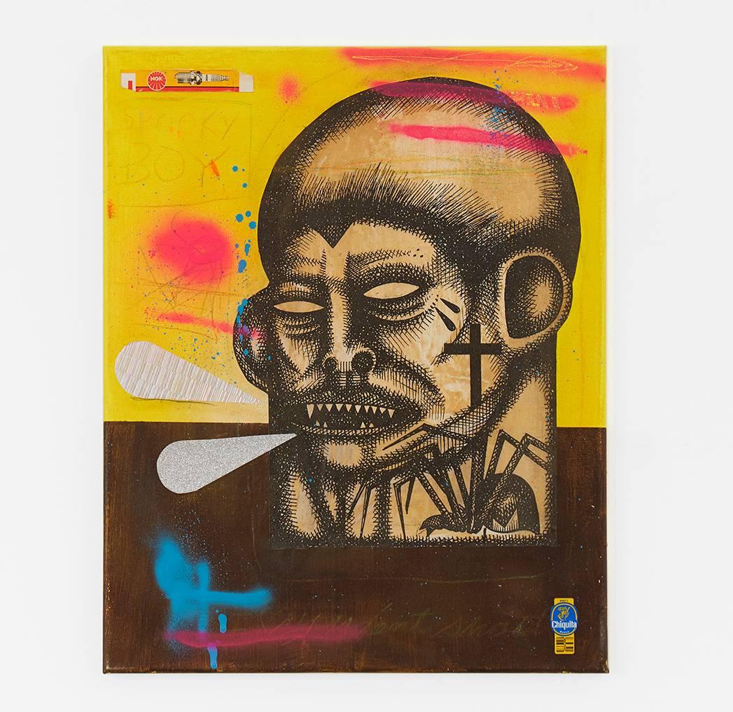 Vampire Boy - Mixed Media Art by Carlos Ramirez