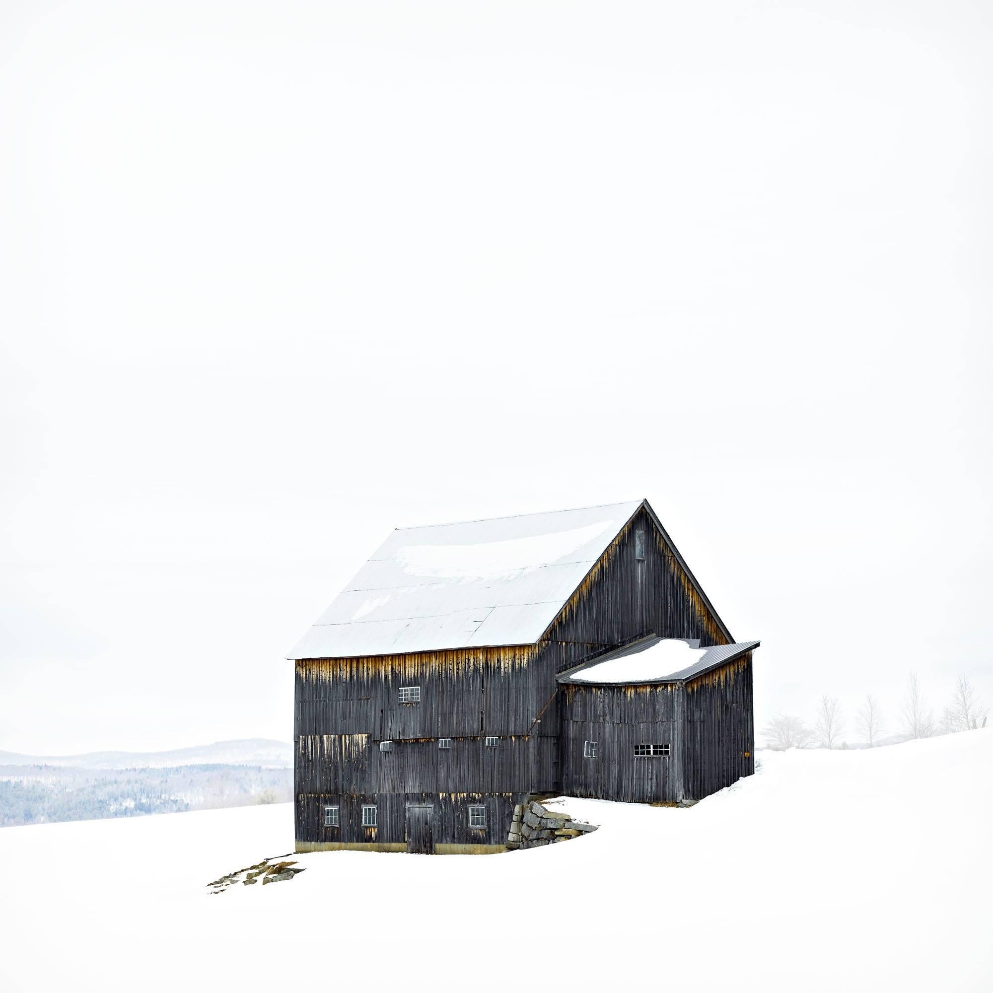 Jim Westphalen Landscape Photograph - Max Gray Barn, Photographic Archival Pigment Print, Limited Edition, Framed