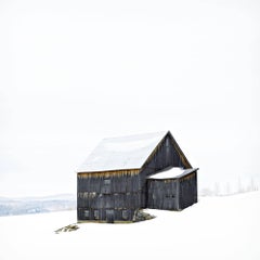 Max Gray Barn, Photographic Archival Pigment Print, Limited Edition, Framed