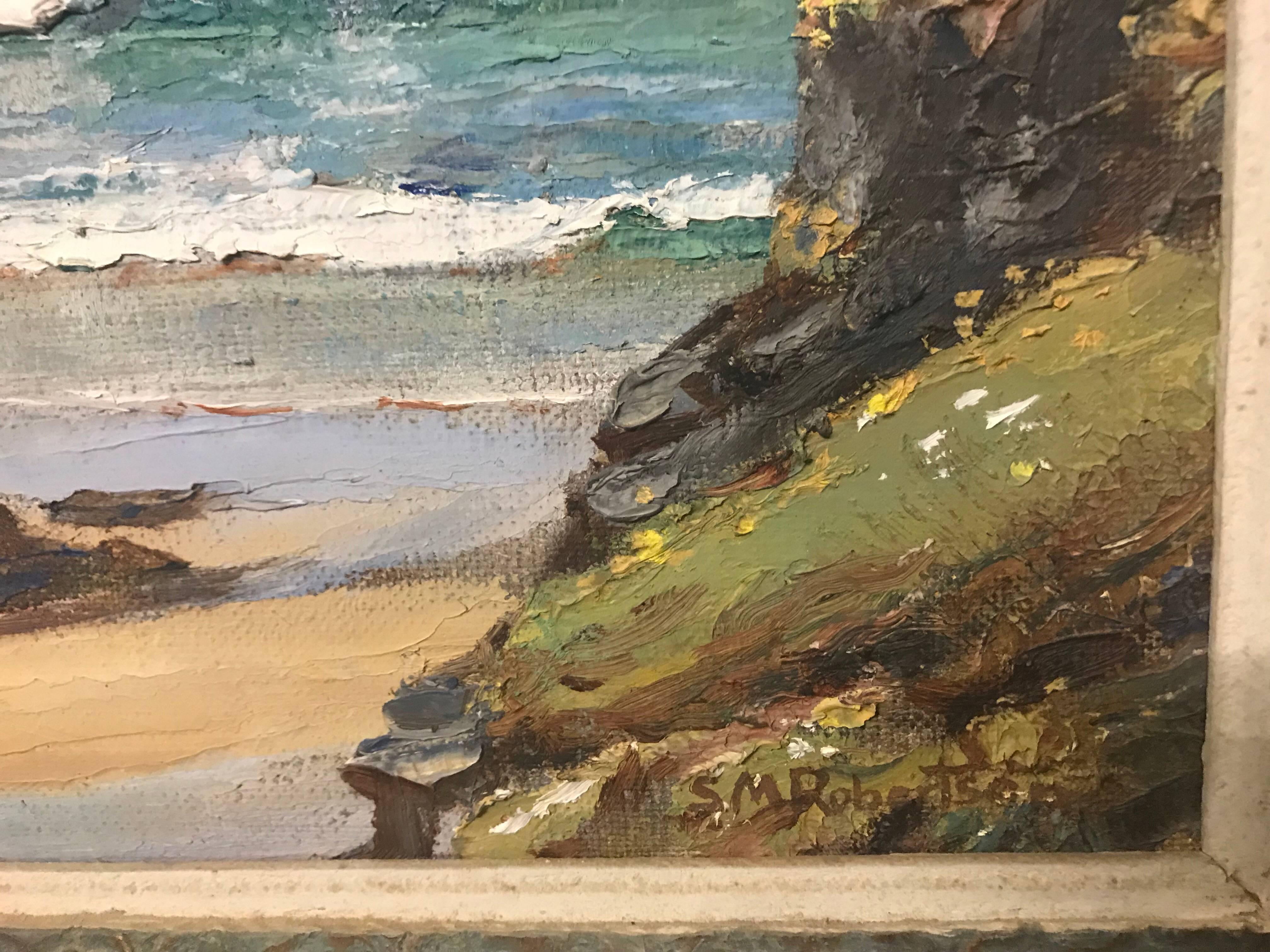 robertson oil painting seascape
