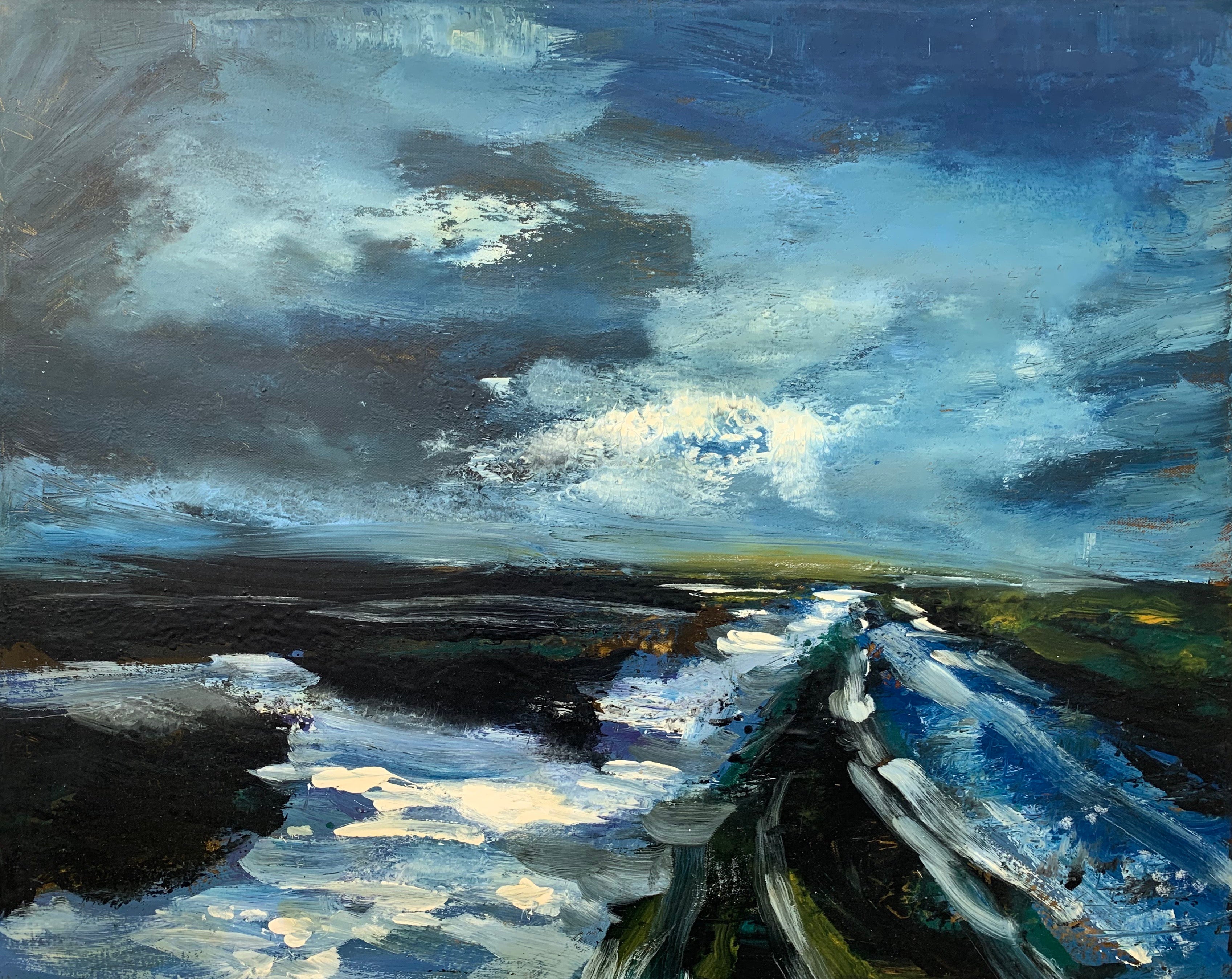 Mark Thompson Black and White Atmospheric Landscape