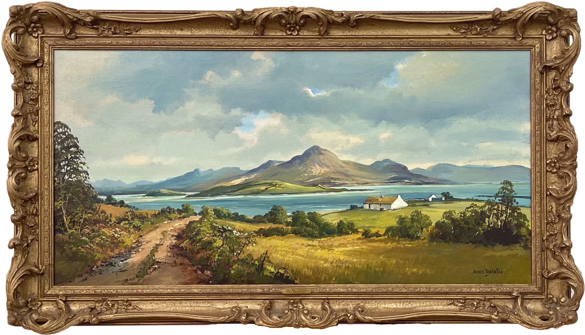 Original Post-War Painting of Clew Bay County Galway Ireland by Modern Artist