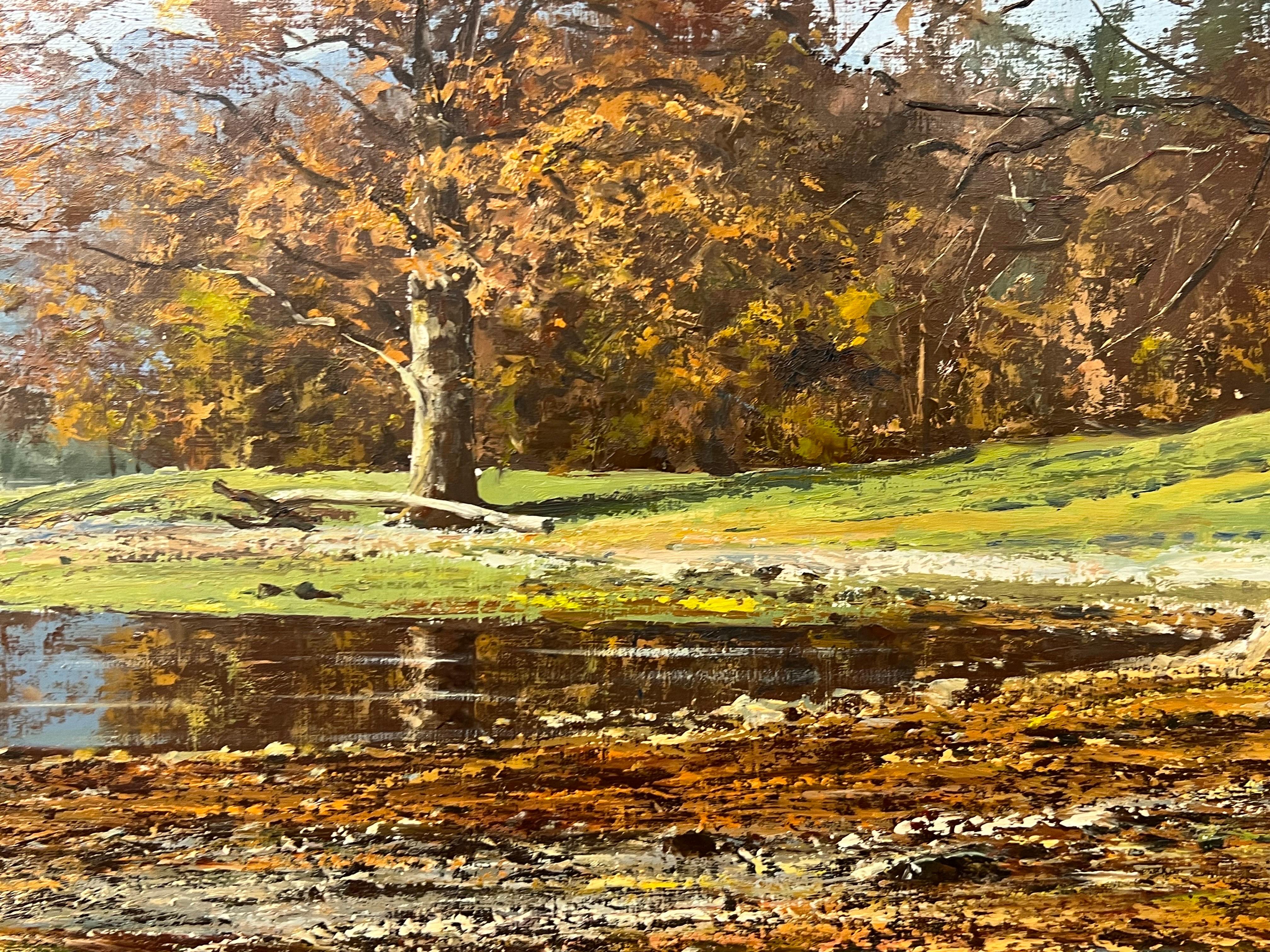L'acqua di Derwent nel Lake District inglese, opera dell'artista di paesaggi Modern British 10